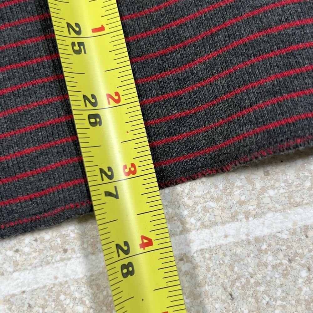 Vintage Polo Ralph Lauren Mens Waffle Knit Striped Thermal Longsle Shirt Size XL - Picture 7 of 7